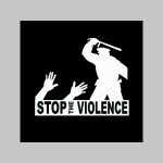 Stop Violence Bunda Harrington s hrejivou podšívkou farby RED TARTAN, obojstranné logo (s kapucou iba v čiernej farbe je za 42,90euro) 